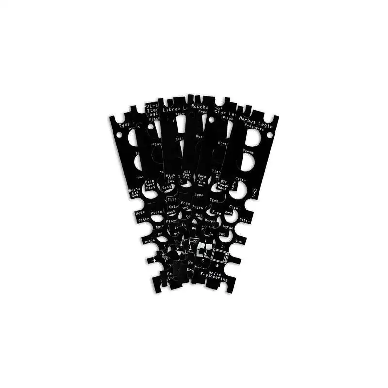 Noise Engineering Legio Overlay Pack Black 6 Panels