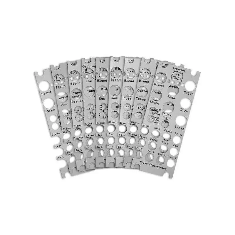 Noise Engineering Versio Overlay Pack Silver 9 Panels
