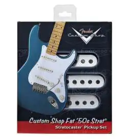 Fender CS Fat 50 Strat Set White