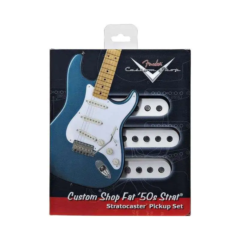 Fender CS Fat 50 Strat Set White Fender CS Fat 50 Strat Set White