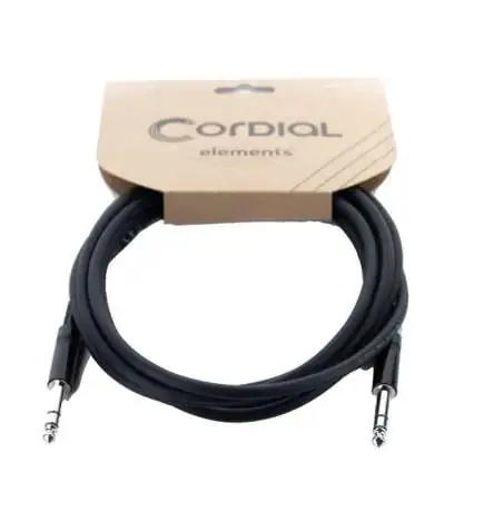 Cordial EM 6 VV Câble de Patch stéréo 6 m