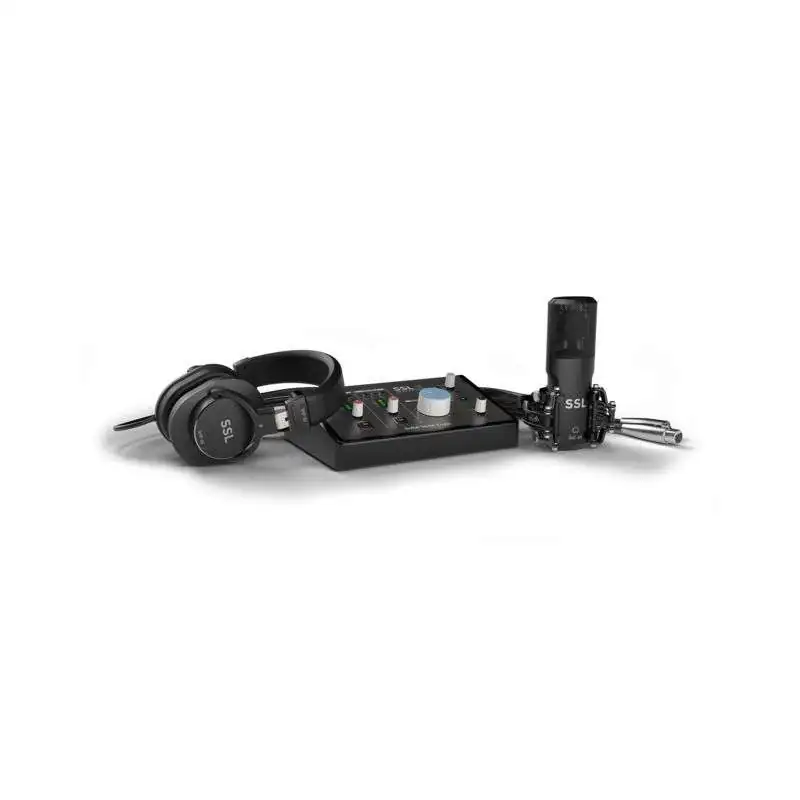 SSL Solid State Logic Recording Pack SSL2 Interface + Headphone + Mic