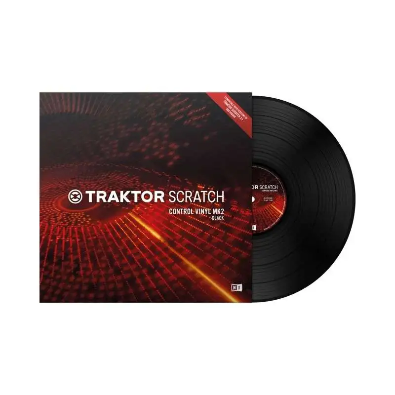 Native Instruments Traktor Scratch Control Vinyl MK2 preto (New Version) Native Instruments Traktor Scratch Control Vinyl MK2 preto (New Version)