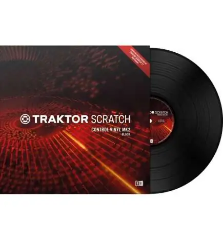 Native Instruments Traktor Scratch Control Vinyl MK2 zwart (New Version)
