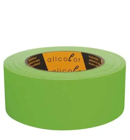 Allcolor Cinta textil 649-50 NG - verde néon