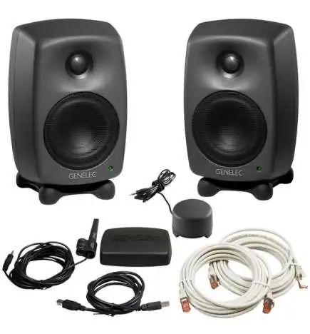 Genelec 8320 APM Pack Dark Grey enceinte de studio actives