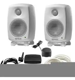 Genelec 8320 AWM Pack White enceinte de studio actives