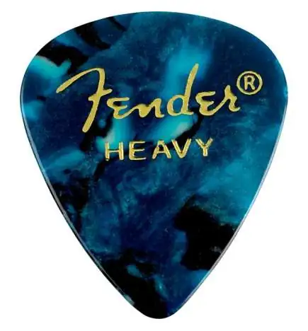 Fender Picks 351 Ocean Turquoise Heavy