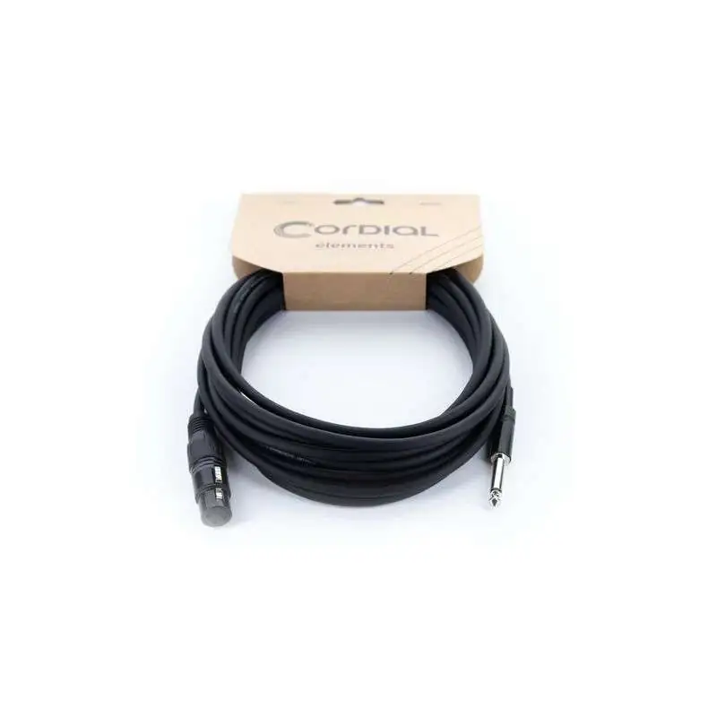 Cordial EM 10 FP Câble de Microphone 10 m