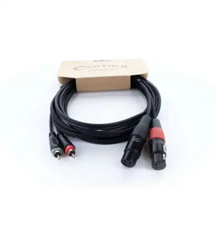 Cordial EU 3 FC Câble Audio 3 m