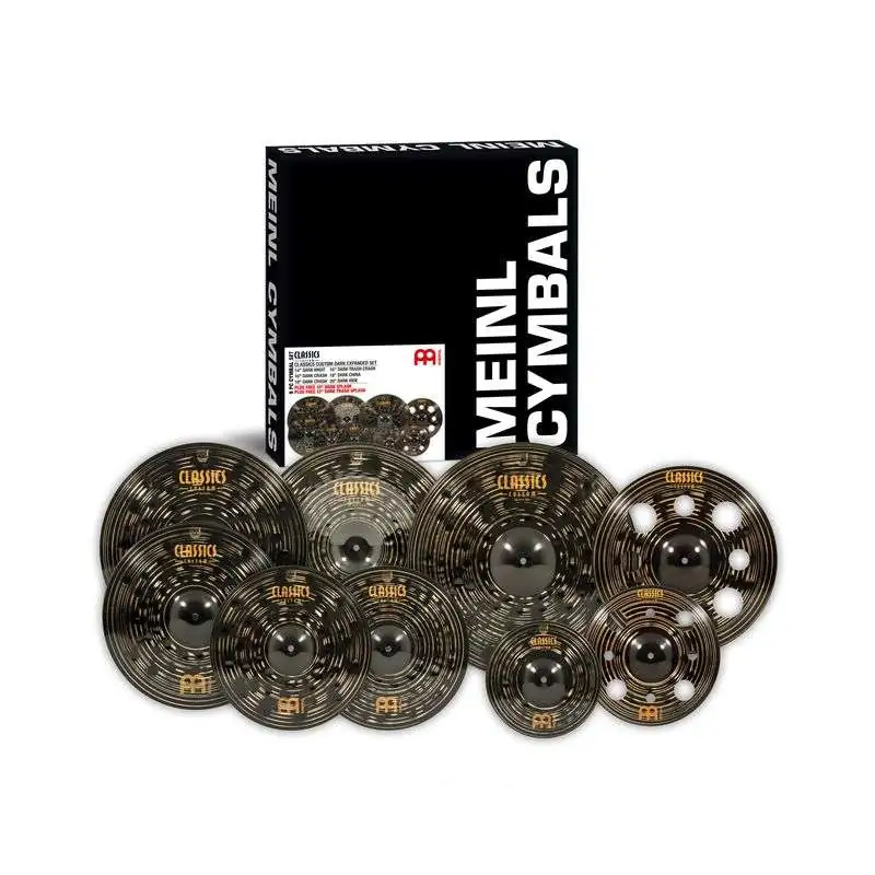 Meinl Classics Custom Dark Expanded Set Meinl Classics Custom Dark Expanded Set