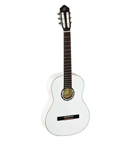 Ortega R121 WH White, incl. Funda