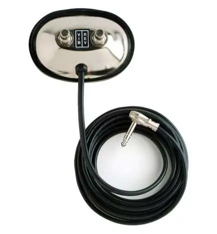 Fender 2-Button Vintage-Style Footswitch Vibrato-Reverb
