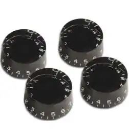 Gibson PRSK-010 Speed Knobs 4 Pack Black