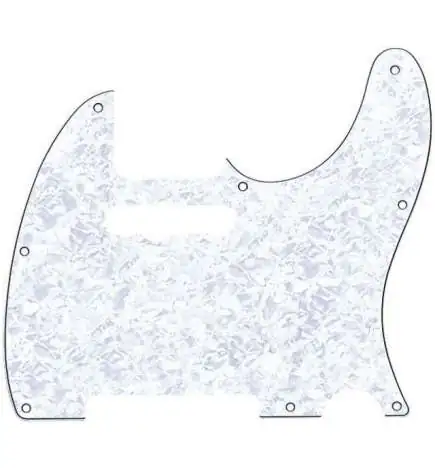 Fender Pickguard Tele Std. White Pearl
