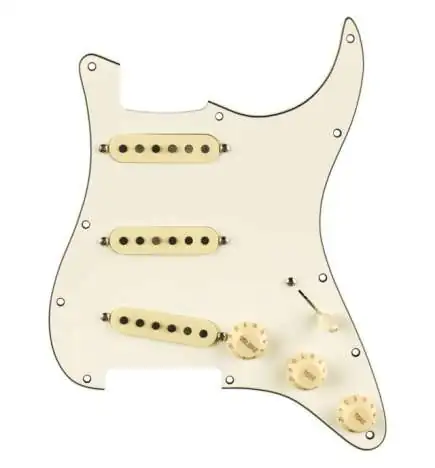 Fender 59 Strat Pre-Wired Pickguard Parchment