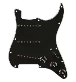 Fender 59 Strat Pre-Wired Pickguard Black