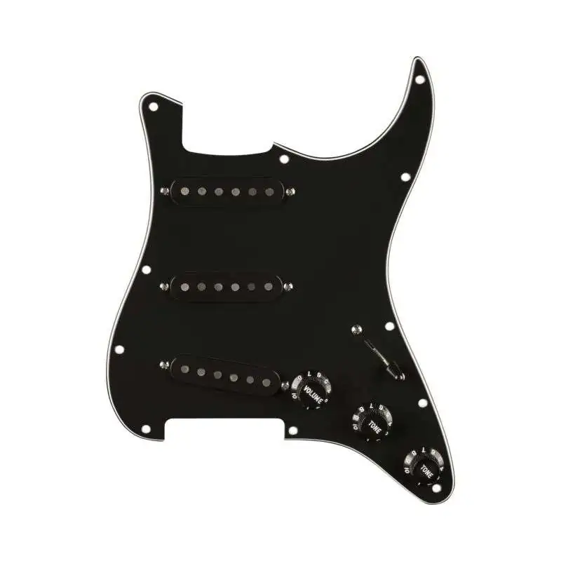 Fender '59 Strat Pre-Wired Pickguard Black