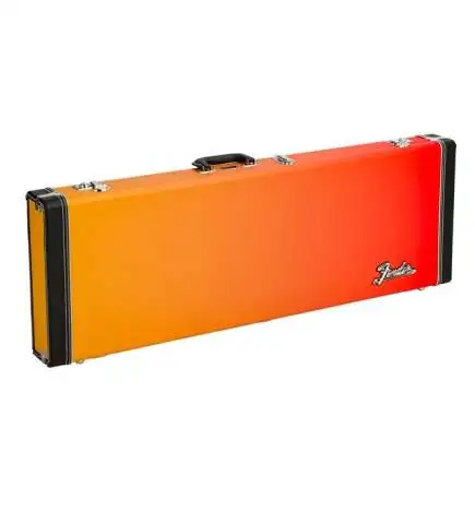 Fender Ombré Strat Tele Case Tequila Sunrise