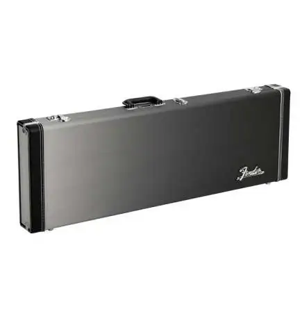 Fender Ombré Strat Tele Case Silver Smoke