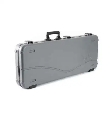 Fender Deluxe Molded Case Strat Tele Silver Blue