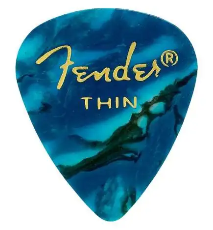 Fender Picks 351 Ocean Turquoise Thin