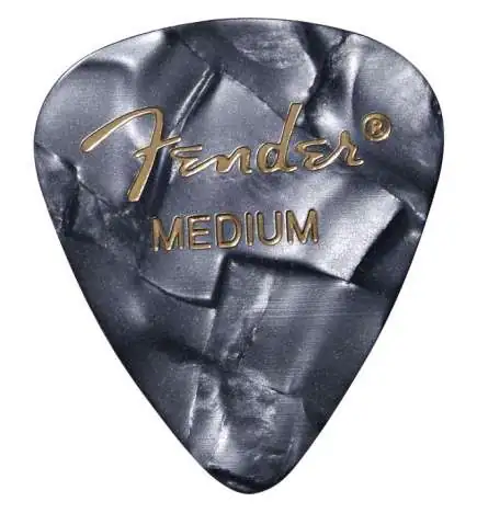 Fender Picks 351 Black Moto Medium