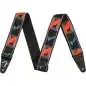 Fender Neon Monogrammed Strap Blue/Orange Fender Neon Monogrammed Strap Blue/Orange
