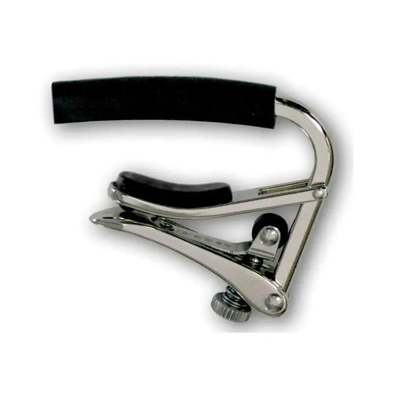 Shubb Capodaster C4 E-Gitarre Polished Nickel, stark gewölbt