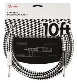 Fender Pro Instrument Cable Checkerboard 3 m