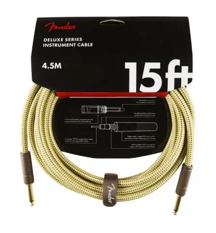 Fender Deluxe Tweed Instrument Cable 4,5 m