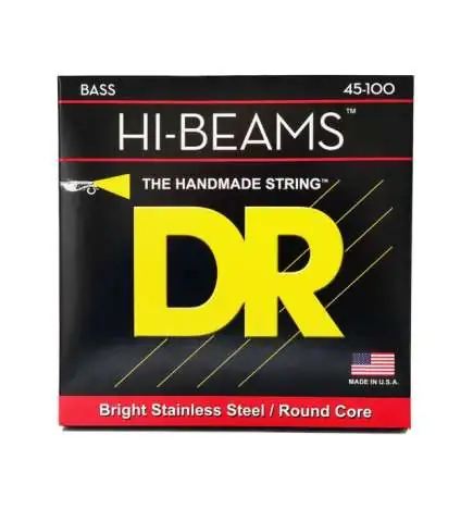 DR Hi-Beams 4-String Bass Medium Light 45-100