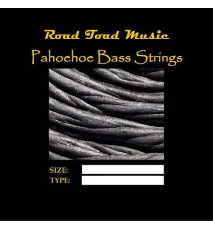 Road Toad Music U-bas Pahoehoe zwart 4-String