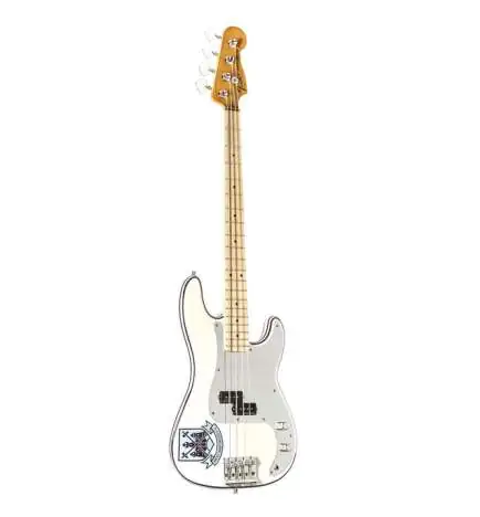 Fender AS Steve Harris P-bas MN OWH Olympic wit