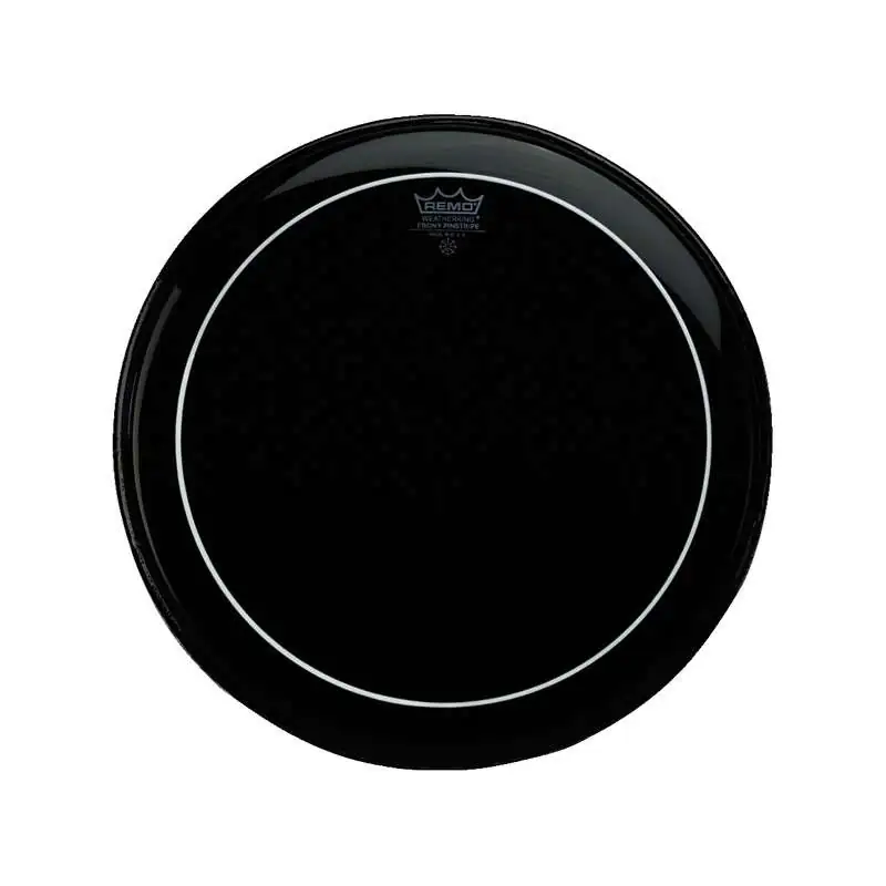 Remo Pinstripe Ebony 24", basDrum Batter Remo Pinstripe Ebony 24", basDrum Batter