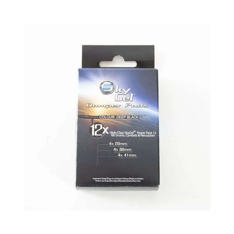 SKYGEL Damper Pads Power-Pack Deep Black