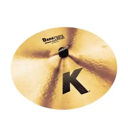 Zildjian K Dark Crash Medium Thin 18 , finition traditionnelle