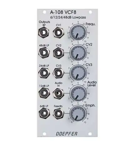 Doepfer A-108 6 12 24 48 dB Low Pass Filter