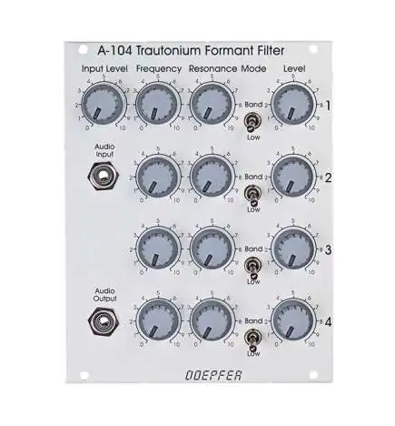 Doepfer A-104 Trautonium Formant Filter