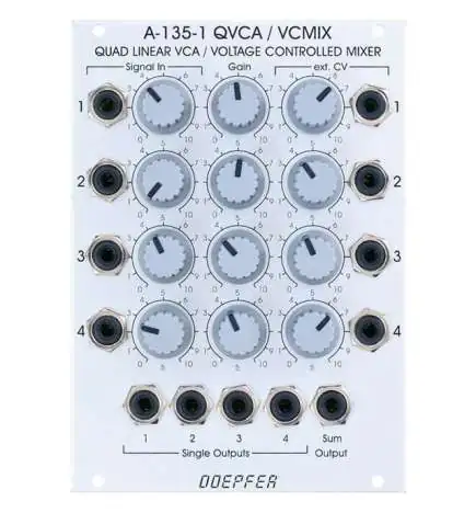 Doepfer A-135-1 Quad Linear VCA