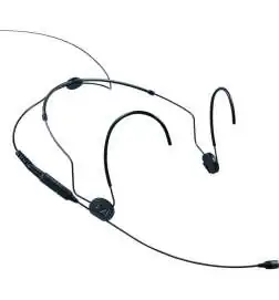 Sennheiser HSP 2-ew Microphone casque, noir