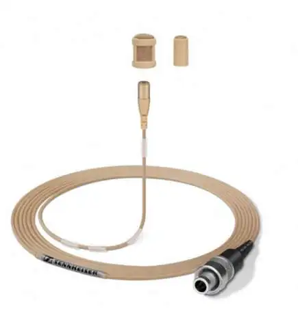 Sennheiser MKE 1-ew-3 Lavaliermikrofon, Kugel, beige