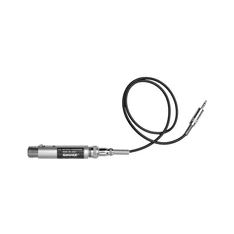 Shure A96F transformer XLR Buchse, 3,5mm Jack Shure A96F transformer XLR Buchse, 3,5mm Jack