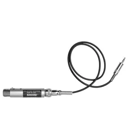 Shure A96F Transformador enchufe XLR, 3,5mm jack