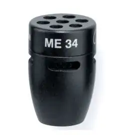 Sennheiser ME 34 microfoonhoofd, nier, zwart