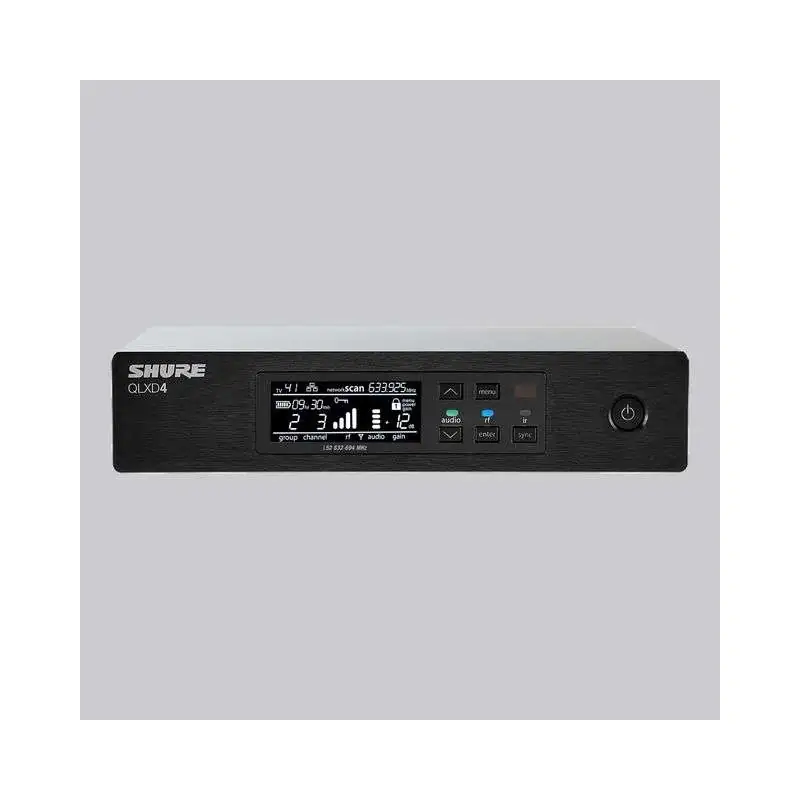 Shure QLXD4E-H51 Empfänger, 534-598 MHz Shure QLXD4E-H51 Empfänger, 534-598 MHz