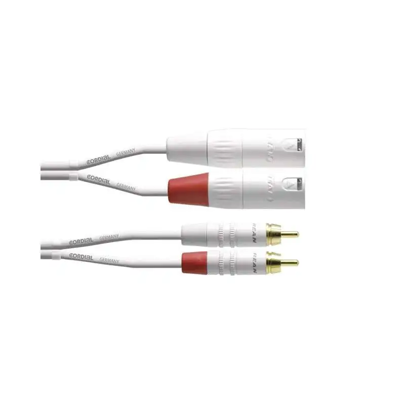 Cordial CFU 3 MC-SNOW Cable de audio Cordial CFU 3 MC-SNOW Cable de audio