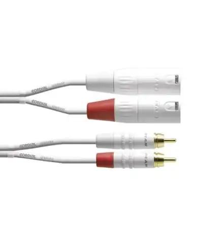 Cordial CFU 3 MC-SNOW Audiokabel 3 m