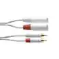 Cordial CFU 3 MC-SNOW Cable de audio Cordial CFU 3 MC-SNOW Cable de audio