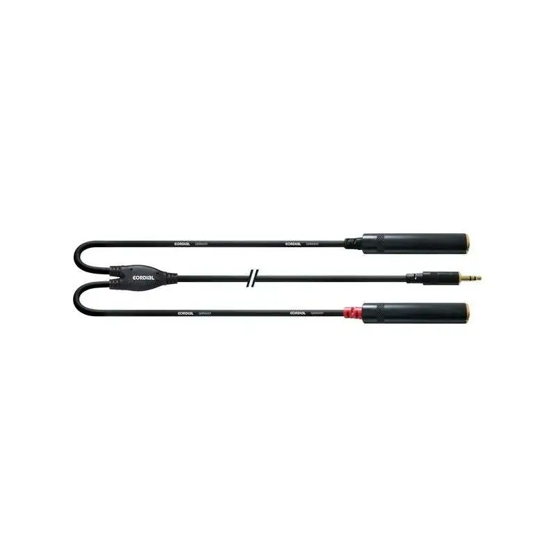 Cordial CFY 0.3 WGG Cable adaptador Y